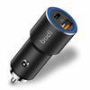 Budi Speed Charge Max – 36W QC Car Charger with LED Indicator- Model (CC628TQB)