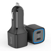 Budi Dual Charge 17W – Compact 2-Port Car Charger- Model (CC065B)